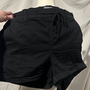 Torrid Black Cargo Shorts for Women
